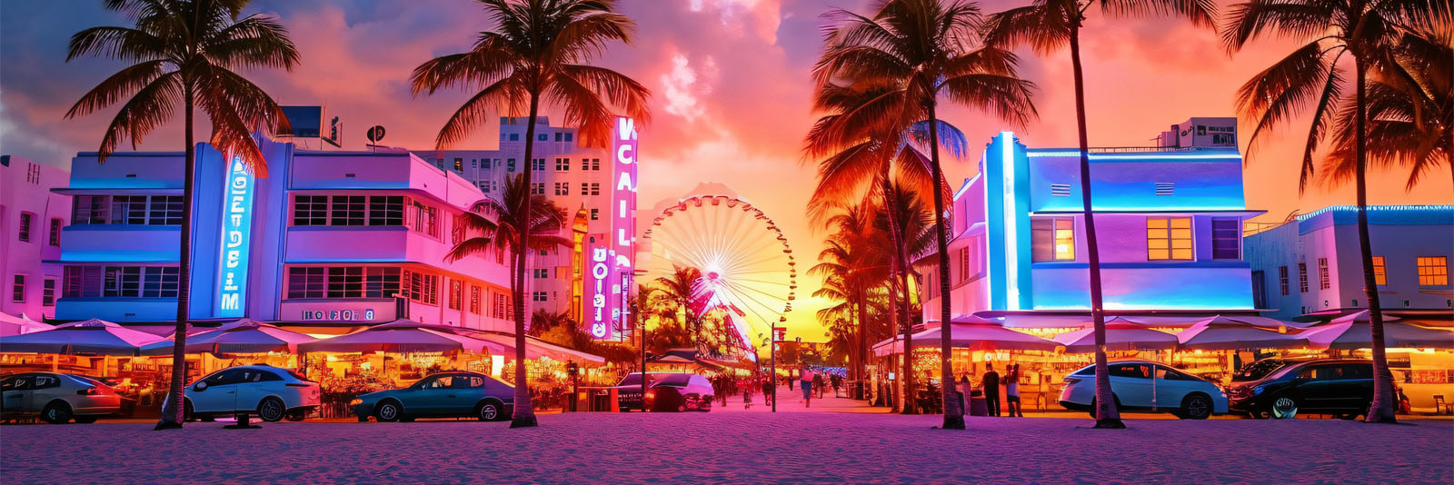 向邁阿密邁進發